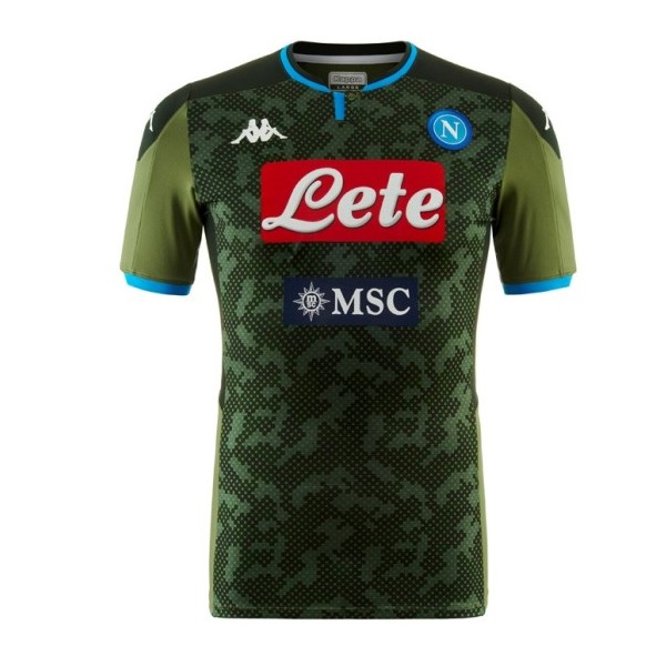 Camiseta Napoli Replica Segunda Ropa 2019/20 Verde